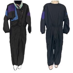 Serac Vintage 80/s Nylon Retro Ski Suit Size 10